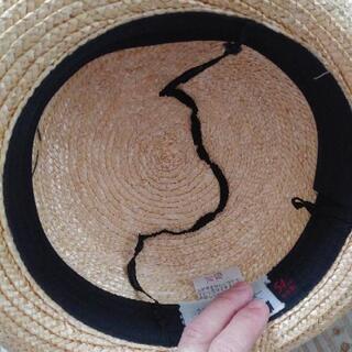 麦わら帽子各種　天然草使用の画像