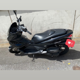 バイク　小型　PCX  ヘルメット3個