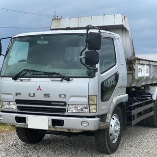 三菱　ファイター　増トン　ダンプ　FQ61FK　平成14年式　コ...