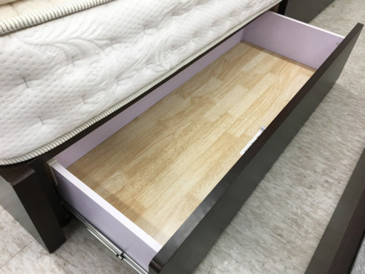 ニトリのダブルベット　マットレス柔らかめ