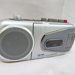 【恵庭】AIWA 小型ラジカセ 再生可 RM-P300 2000年製 中古品 paypay支払いOK!の画像