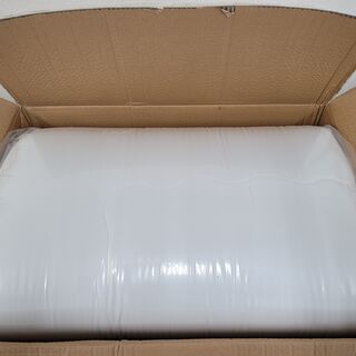  アイリスプラザ 敷布団 シングル 3層構造 厚み10cm ピーチスキン加工 オフホワイトの画像
