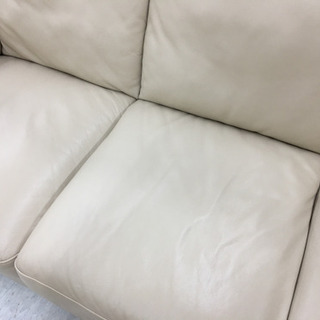 本革3人掛けソファー　イタリア製　italsofa　イタルソファの画像