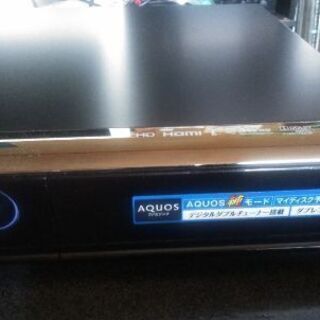 【シャープ】BD-HDW43 ブルーレイレコーダー　Wチューナー...
