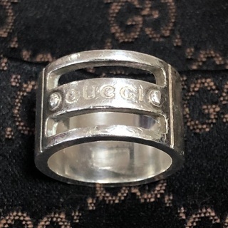 GUCCI リング　グッチ　指輪　ケース付き　サイズ9号　シルバー925の画像