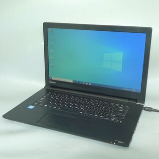 1台限定 送料無料 ノートパソコン 中古良品 15.6型 東芝 B65/R 第5世代Celeron 3215U 8GB 500G DVD-ROM Windows10 LibreOffice 即使用可能