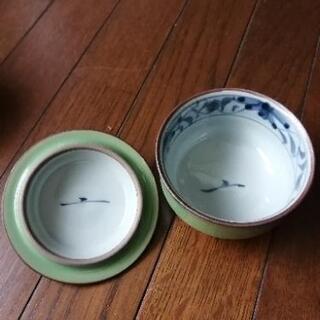 有田焼 白岳 よもぎ唐草 湯呑 茶道具 陶器の画像