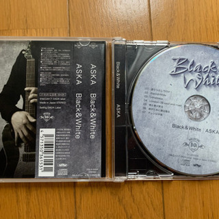 【今週2,999円】【新品購入1度パソコンに取込んだだけ】ASKA 「Black&White」の画像