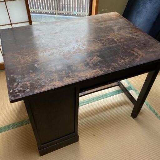 レトロ　アンティーク　机　デスク