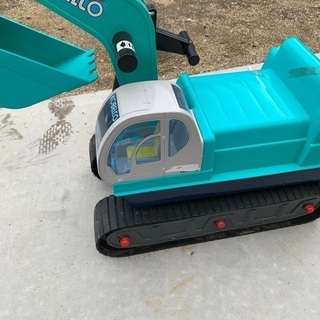 ショベルカー 子供の画像