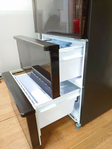 hアクア 3ドア冷凍冷蔵庫 272L 右開き AQR-SV27HBK(W)アンティークホワイト 自動製氷 2020年製 AQUA 冷蔵