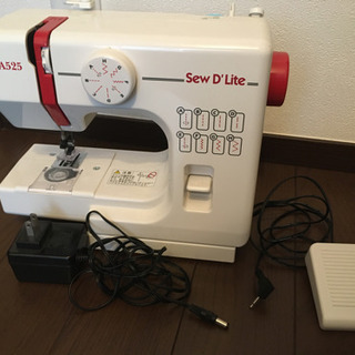 <決まりました>ミシン　ジャノメ