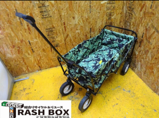 (330-0)All About Activity ポータブルカート 折りたたみ アウトドア 台車 tzz-4 キャリーカート 荷物運搬 キャンプ 耐久重量~80kg