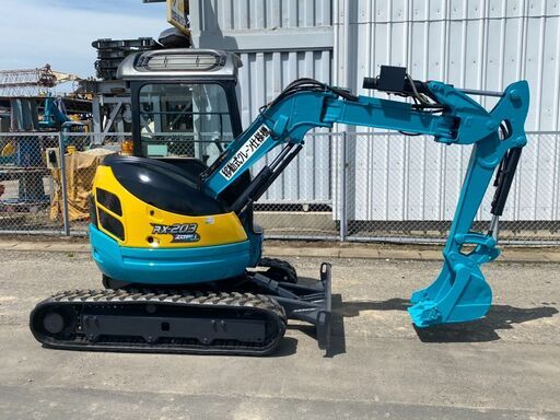 クボタ　RX-203S 2トンクラス アームクレーン0.6ｔ吊り　1765h ４wayマルチ　セキュリティ　油圧ショベル ユンボ バックホー F81