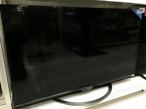 1年間動作保証付　SHARP　4K対応液晶テレビ　50ｲﾝﾁ　2018年製　4T-C5AJ1　【トレファク南柏】