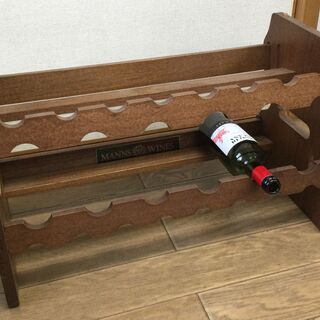 木製ワインラック　組み立て式