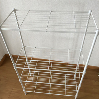 【売却済】中古簡易ラック　組み立て済