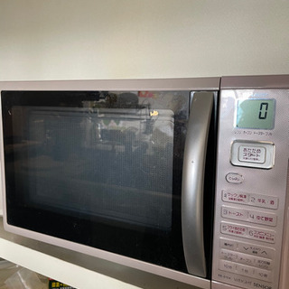 【耐熱皿無】電子レンジ　SHARP RE-S15Aの画像