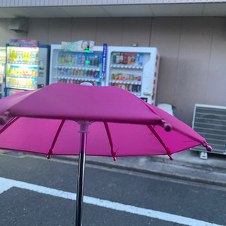 スマホ専用日傘　日傘　日除けの画像