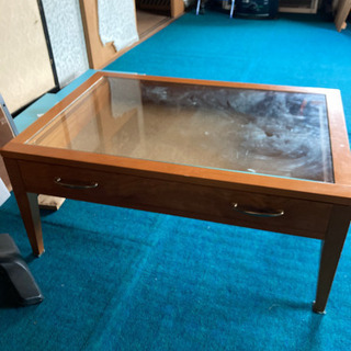 引き出し付きテーブル中古品