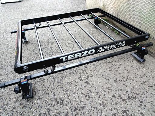 ☆TERZO/テルッツォ☆ルーフキャリアラック ラック 取付バー付き スノーキャリア ボード バー