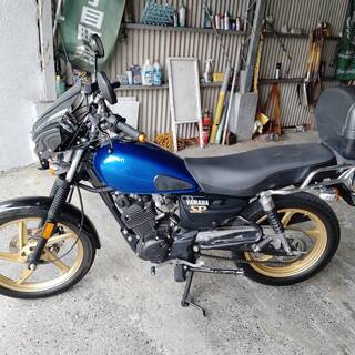 ミニSR400！機関良好！ヤマハ YB125SP