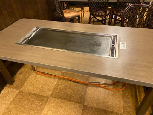 鉄板焼き台　座敷型　残り1台！