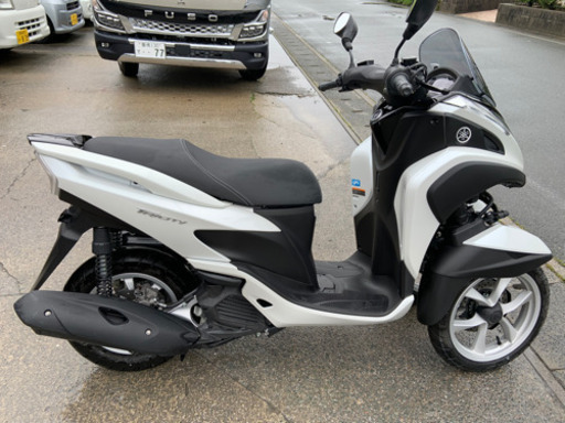 ヤマハ　トリシティ　三輪　125  ABS付き　走行距離222キロ　エンジン始動OK