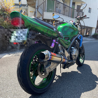 バリオスII  250CC  ラップ塗装