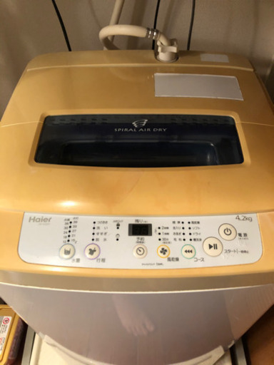 ハイアール洗濯機4.2kg  JW-K42H