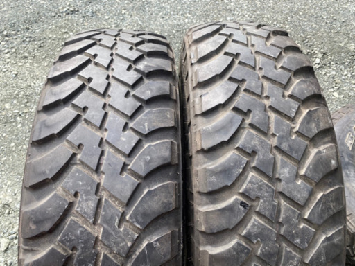 No.357 ジムニー 純正アルミ BRIDGESTONE DUELER LT255/85R16 16×5.5JJ +22 エンケイ 4本セット