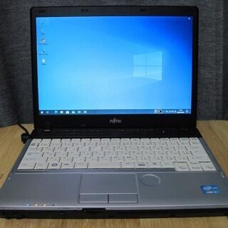 重さ1426ｇブルーレイが視れる！！富士通Ｂ5ノートP771D　...