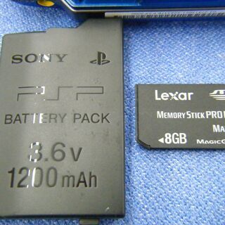 PSP 3000 本体のみ 動作確認済み スカイブルー プレイステーション ポータブル ソニー メモリースティック 西岡店の画像