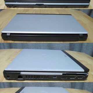 重さ1426ｇブルーレイが視れる！！富士通Ｂ5ノートP771D　i5-2520M2.50GHz/Win10Pro64/8G/256G/SSD新古品インテル製/BD-RE/本体、傷,汚れ有り/安いパソコンの画像