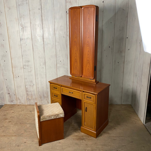 大塚家具 鏡台 化粧台 ドレッサー OTSUKA 菊E