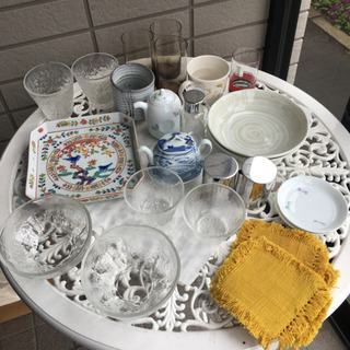 食器色々　ガレージセール