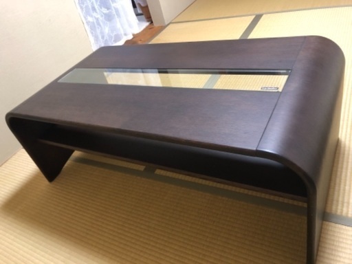 カリモク製　木製センターテーブル