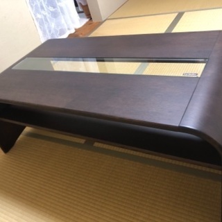 カリモク製　木製センターテーブル