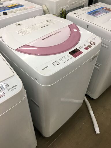 シャープ ES-GE6A 洗濯機 2017年 中古品