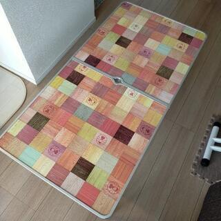 コールマン ナチュラルモザイクリビングテーブル 120