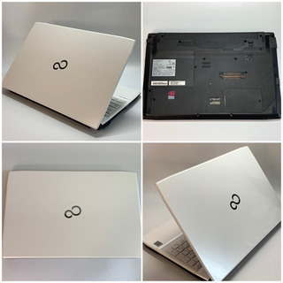 白い高性能LIFEBOOK 4コアi7 メモリ8G SSD512G ブルーレイ MicrosoftOfficeライセンスカード付属の画像