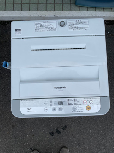 Panasonic  5kg洗濯機　2017年製　リサイクルショップ宮崎屋21.5.27   y