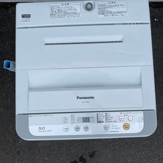 Panasonic  5kg洗濯機　2017年製　リサイクルショップ宮崎屋21.5.27   yの画像