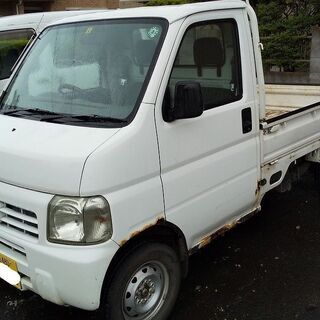 仙台 激安コミコミ ４５,０００円 軽トラ  ４ＷＤ ５速MT 車検・令和４年５月２７日 腐食車です（訳あり）追加画像７９枚の画像