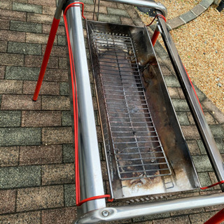 『ROSY 楽ちんステングリルL・2WAY』 チューブラル バーベキューグリル バーベキューコンロ BBQコンロ BBQグリル コンパクトグリル アウトドア用品 アウトドアグッズ キャンプ用品 キャンプグッズ 8人用 八人用 スタンド型 大人数 高さ調節可能 ビーチ 海水浴 バーベキューの画像
