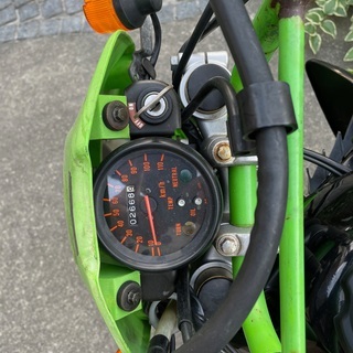 KAWASAKI KSR- II、KSR-2, KSR80,B6最終型,２スト、部品取り、実働、レストア用、書類・鍵あり。宮城県仙台市。引き取りできる方。の画像