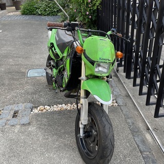 KAWASAKI KSR- II、KSR-2, KSR80,B6最終型,２スト、部品取り、実働、レストア用、書類・鍵あり。宮城県仙台市。引き取りできる方。の画像