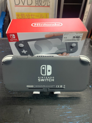 【美品】ニンテンドースイッチライト グレー 2021/05/27