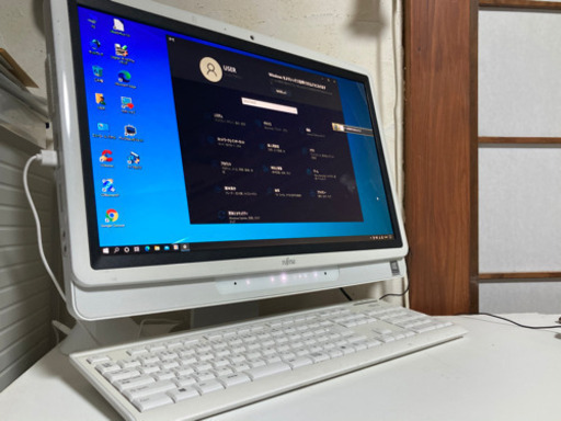 FUJITSU 2010年製 デスクトップパソコン 無線LAN対応