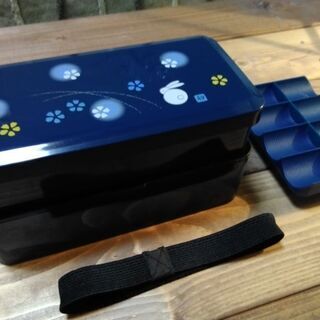 お譲り先決定★無料★【2段弁当箱】使用回数1、2回程度